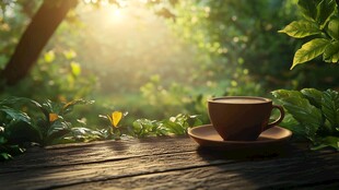 森林中的宁静时刻