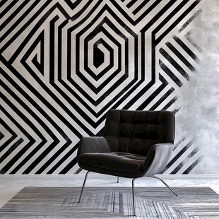 几何图案与现代家具的结合