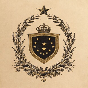 纹章盾徽与星芒
