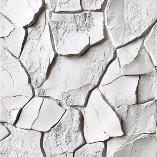 白色石墙纹理