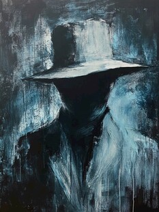 神秘人物的肖像