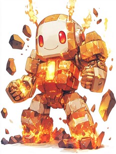 火焰机器人破坏者