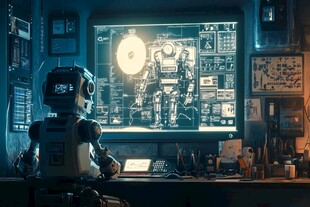 机器人工程师的工作空间