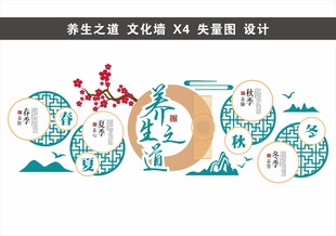 养生之道文文化墙