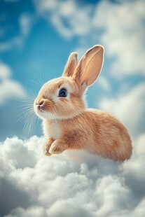 云端的小兔子