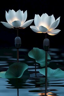 夜幕下的莲花之谜