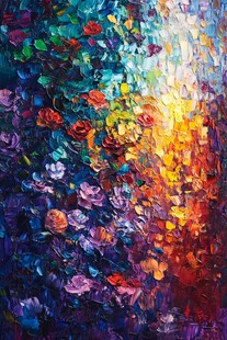 五彩斑斓的油画之旅