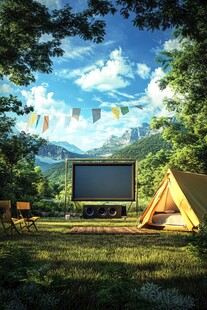 户外电影体验