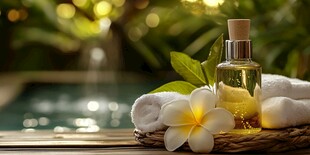 温泉必备油品 放松身心 享受自然之美