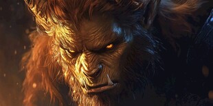 神秘野兽的面孔