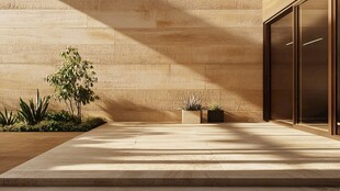 现代简约风格的室内庭院设计