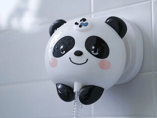 可爱熊猫形状的浴室水龙头