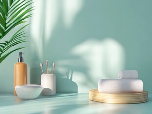 浴室清洁用品展示