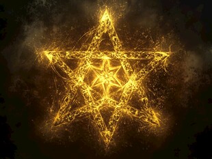 神秘火焰五角星