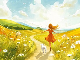 夏日漫步 田野之旅