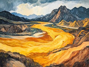 黄河之水天上来