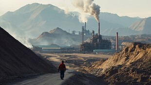 工业与自然的对比