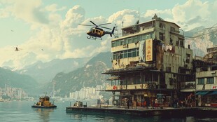 城市港湾的日常生活