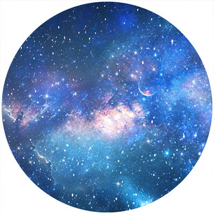 圆形星空背景吊顶