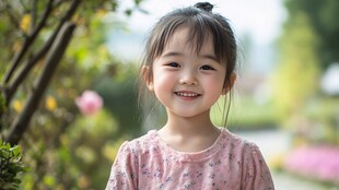 微笑的女孩