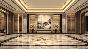 豪华大堂 中国风设计