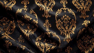 奢华金色织物纹理