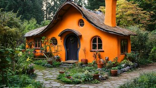 森林中的童话小屋