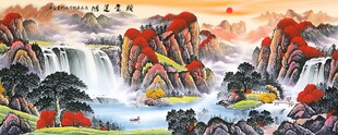 鸿运当头国画