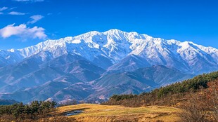 壮丽雪山风景