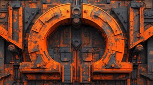 工业时代的机械之门