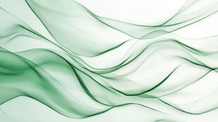 抽象绿色烟雾图案