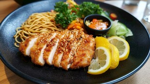 炸鸡排套餐