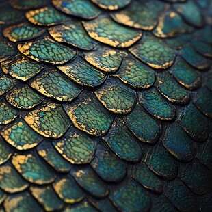 金色鳞片的神秘魅力