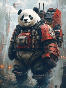 未来熊猫战士