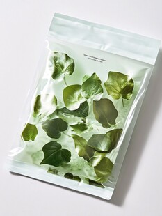 绿色叶片包装袋