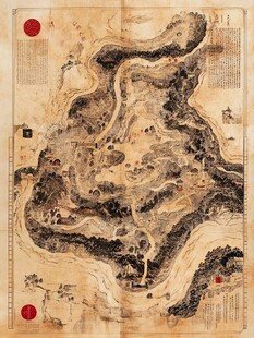 古代地图绘制艺术