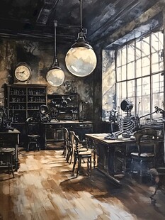 神秘实验室的阴影