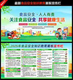 食品安全知识宣传栏