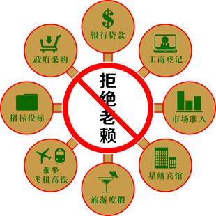 拒绝老赖