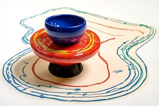 抽象艺术陶瓷作品