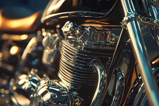 闪耀的金属机器