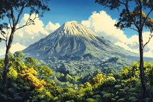 壮丽山景
