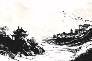山水画中的东方风情
