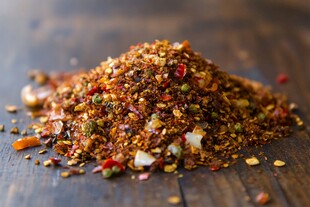 五彩斑斓的香料混合物