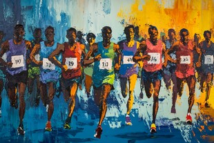 竞技体育的活力之舞