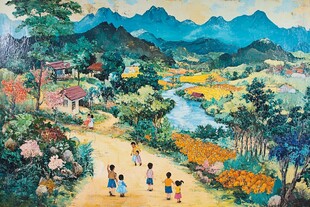 乡村风景画
