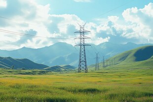 山区电力传输
