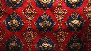 奢华巴洛克风格纺织品