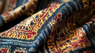 复杂纹理的传统织物