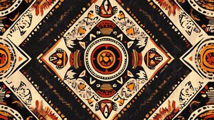 对称的复杂图案